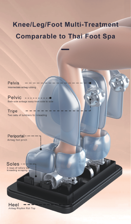 SPINE JADEX 4D Full Body Massage Chair Zero Gravity For Stress, Pain Relief Electric Massage Chair AI Intelligent Core Manipulator With Large Screen AI Voice Control Thermostating Heating Massage Chair (VS 901)