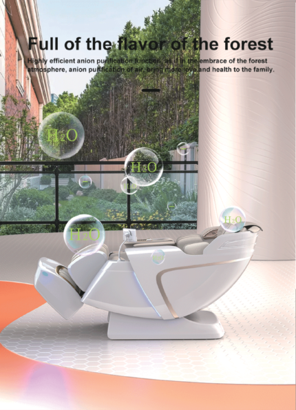 SPINE JADEX 4D Full Body Massage Chair Zero Gravity For Stress, Pain Relief Electric Massage Chair AI Intelligent Core Manipulator With Large Screen AI Voice Control Thermostating Heating Massage Chair (VS 901)