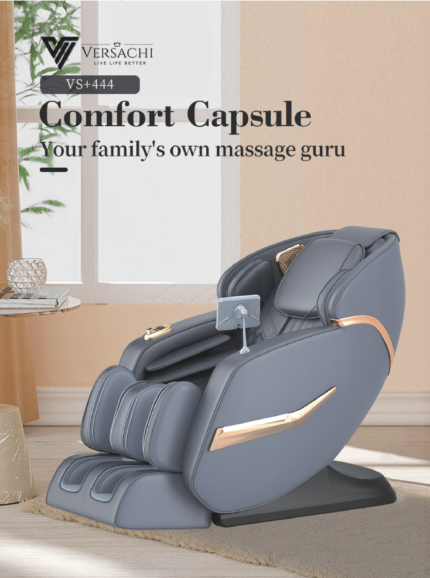 SPINE JADEX Body Massage Chair 4D with Automatic Massage Functions and Zero Gravity (VS-444) Electric Massage Chair For Pain Relief Kneading Office Chair Back Massage, Roller and Vibration