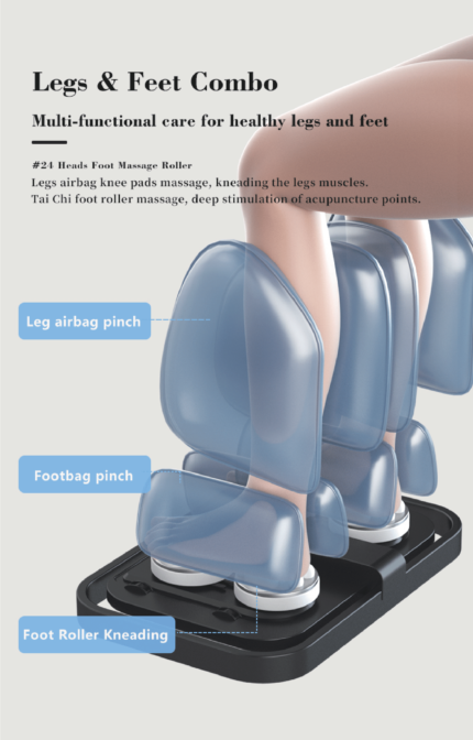 SPINE JADEX Body Massage Chair 4D with Automatic Massage Functions and Zero Gravity (VS-444) Electric Massage Chair For Pain Relief Kneading Office Chair Back Massage, Roller and Vibration
