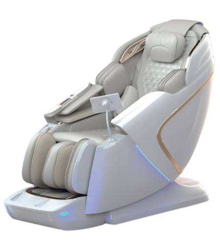 SPINE JADEX 4D Full Body Massage Chair Zero Gravity For Stress, Pain Relief Electric Massage Chair AI Intelligent Core Manipulator With Large Screen AI Voice Control Thermostating Heating Massage Chair (VS 901)