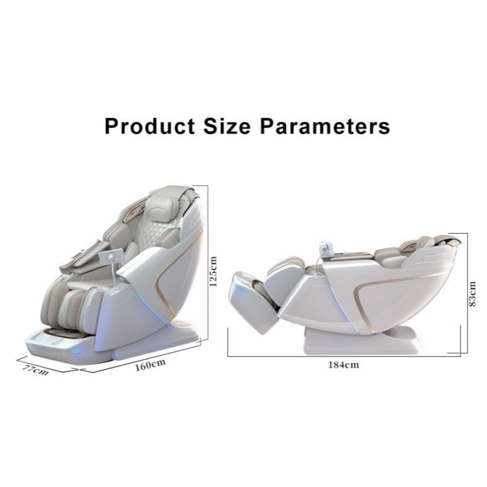 SpineJadex VS-901 4D AI Full Body Massage Chair with Zero Gravity & Thermostatic Heating - Image 2
