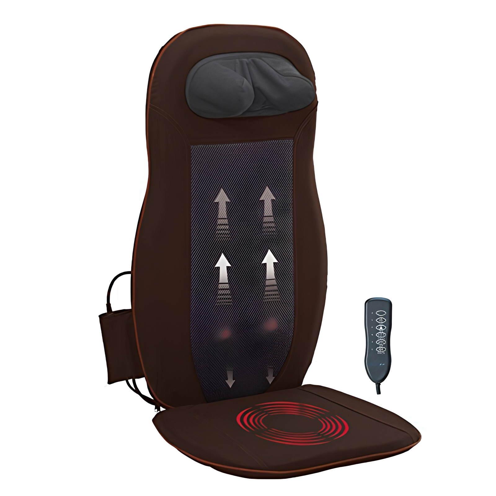SpineJadex Portable Shiatsu Back Massage Cushion with Heat