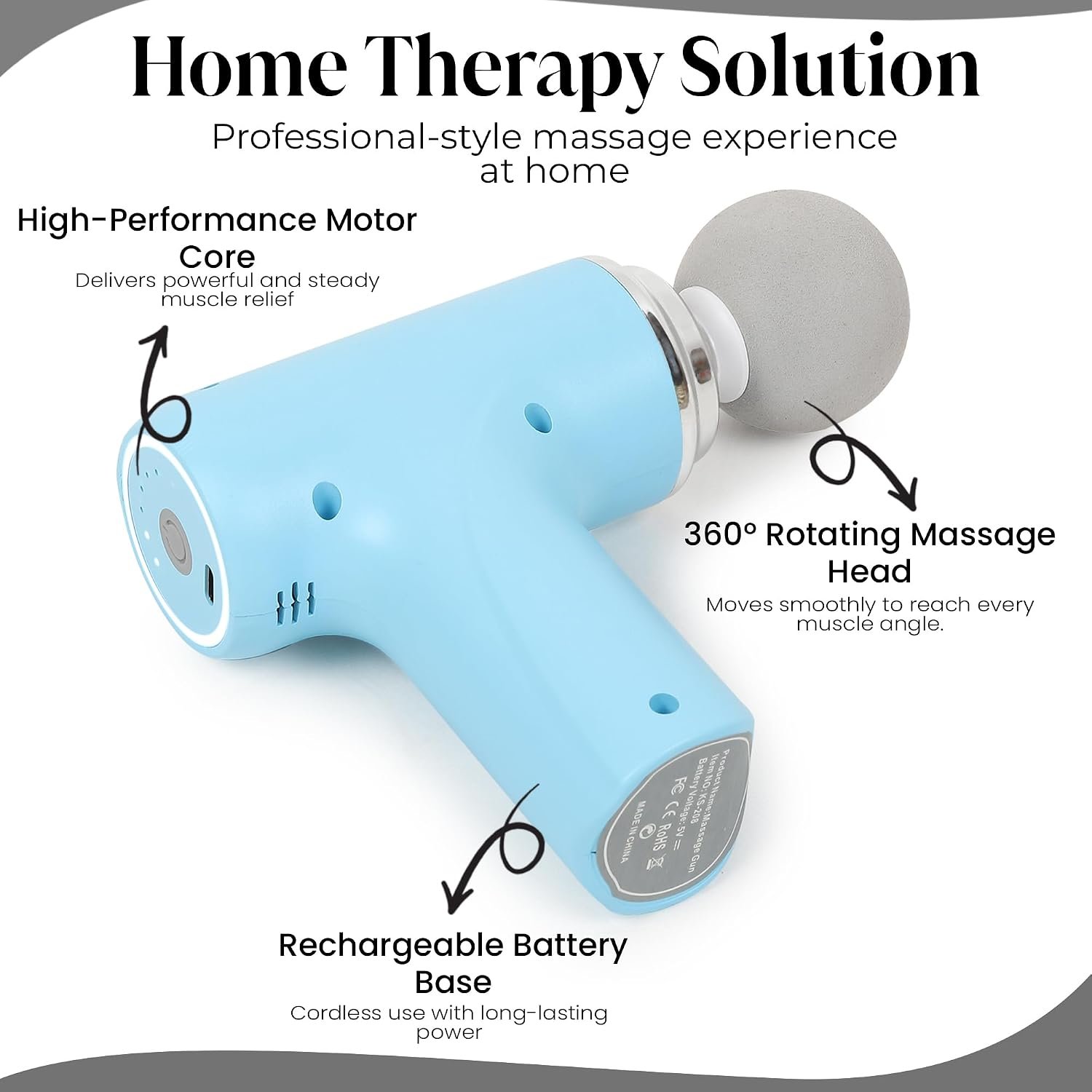 SpineJadex Deep Tissue Massage Gun – Percussion Muscle Massager - Image 5
