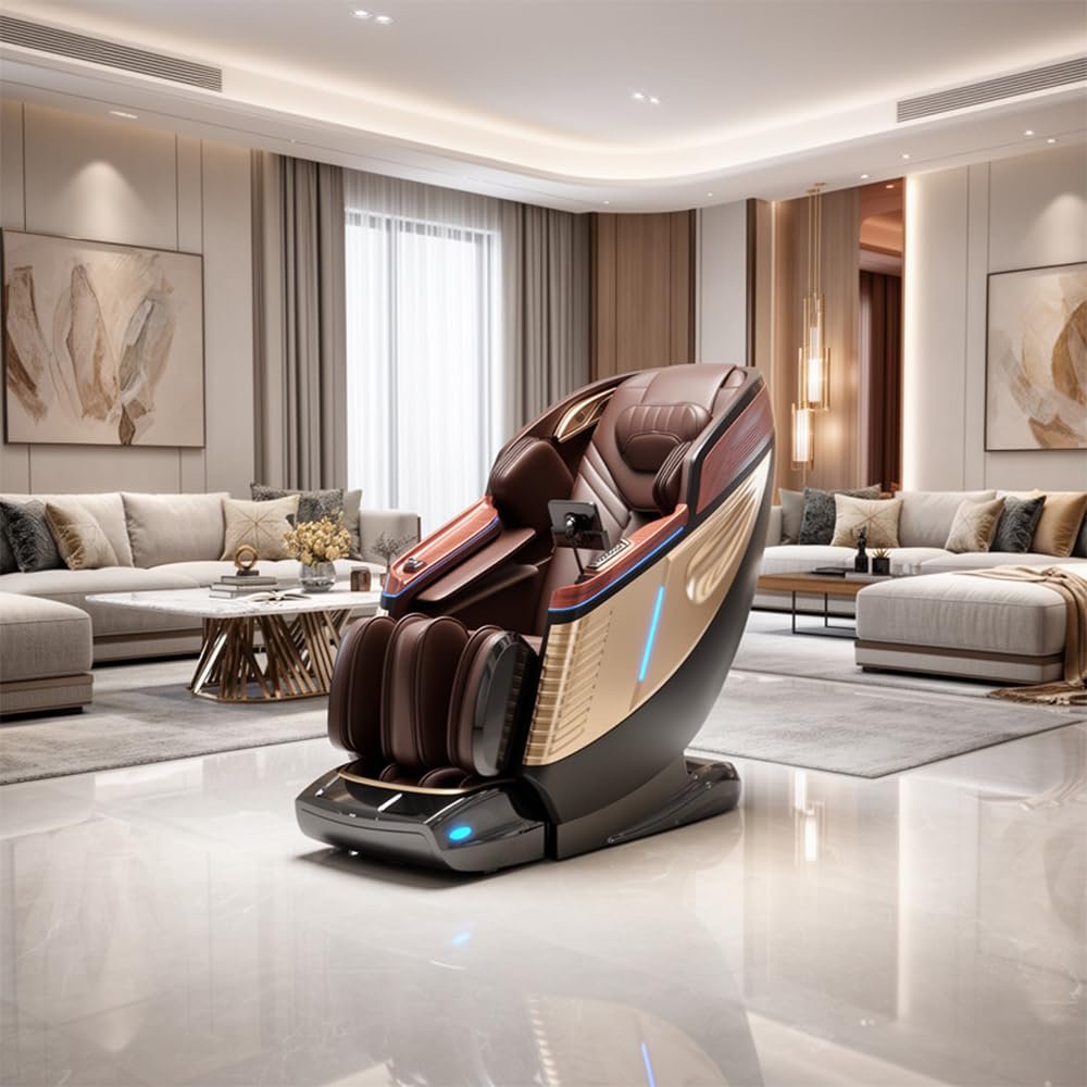 SpineJadex Complete Spin Solutions Full Body Zero Gravity Massage Chair with SL Track, Air Compression, Heating & Smart Body Scan - Image 2